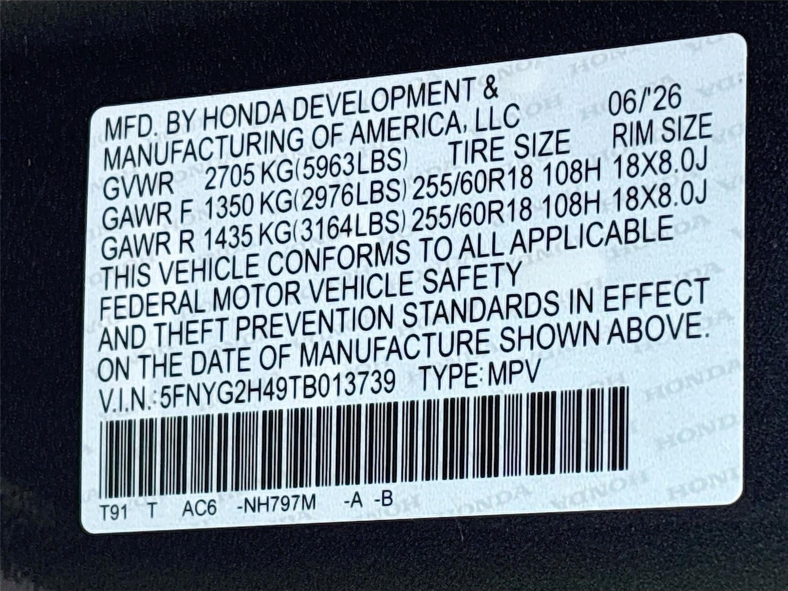 2026 Honda Pilot EX-L