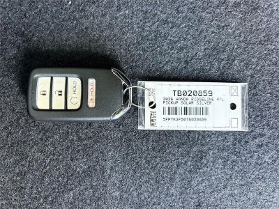 2026 Honda Ridgeline RTL