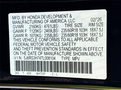 2026 Honda CR-V EX-L