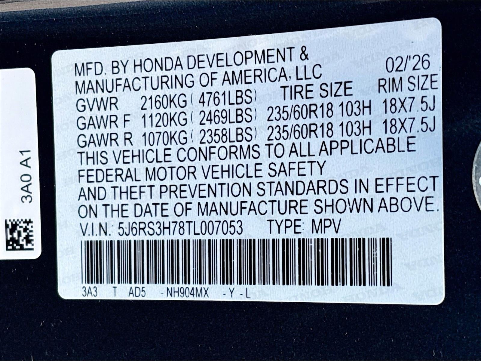 2026 Honda CR-V EX-L