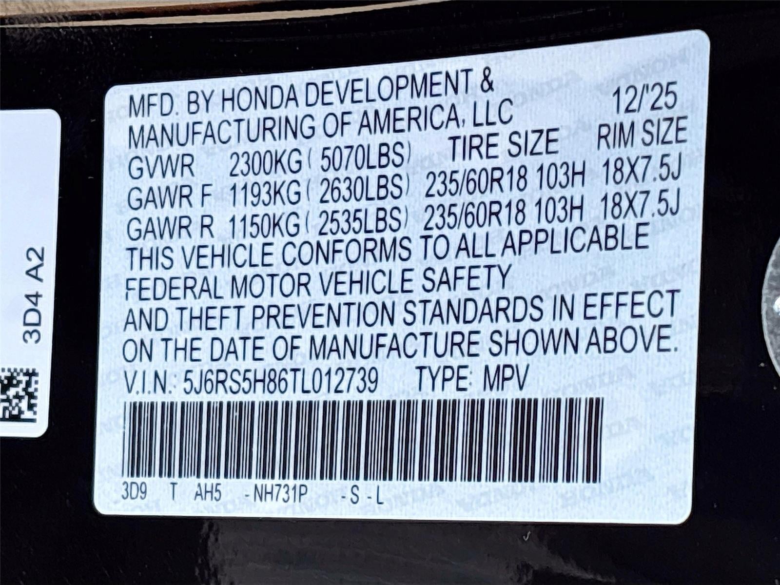 2026 Honda CR-V Hybrid Sport-L