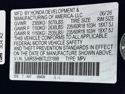 2026 Honda Cr-V Hybrid Sport-L