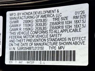 2026 Honda CR-V Hybrid Sport-L