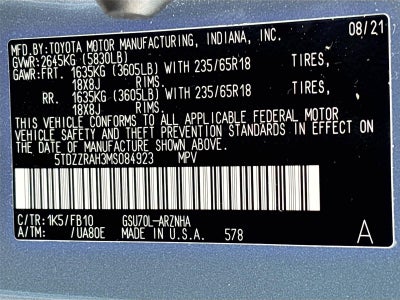 2021 Toyota Highlander LE