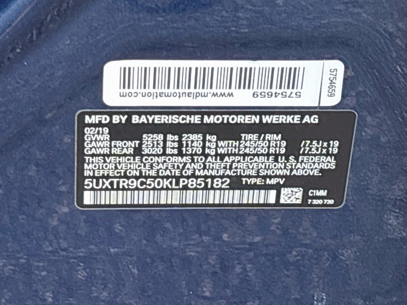 2019 BMW X3 xDrive30i