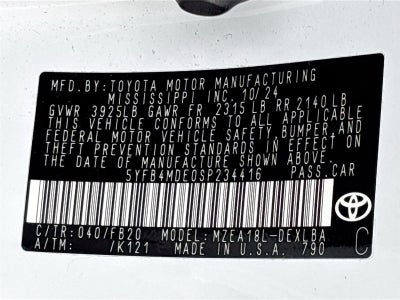 2025 Toyota Corolla LE