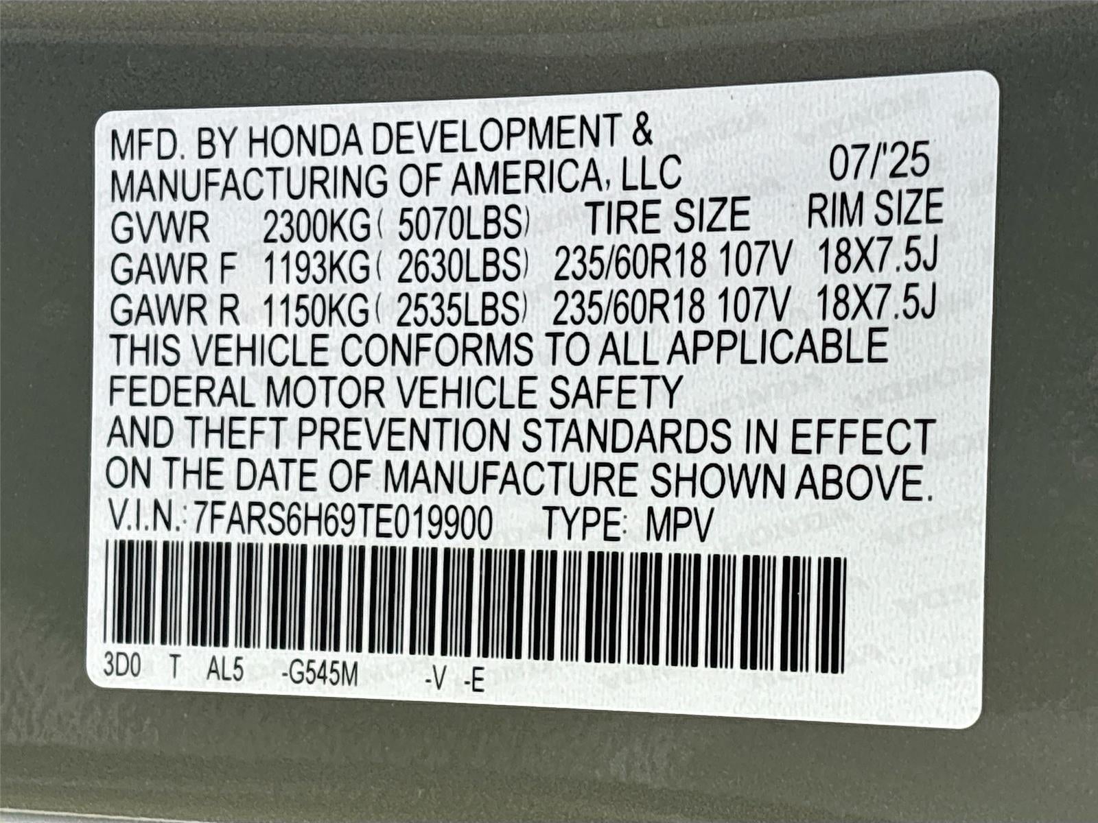 2026 Honda CR-V Hybrid TrailSport