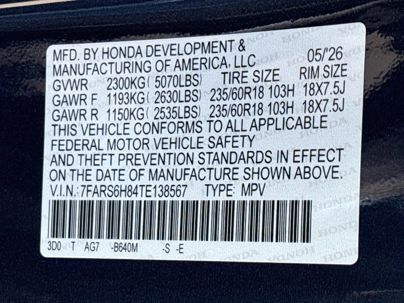 2026 Honda CR-V Hybrid Sport-L