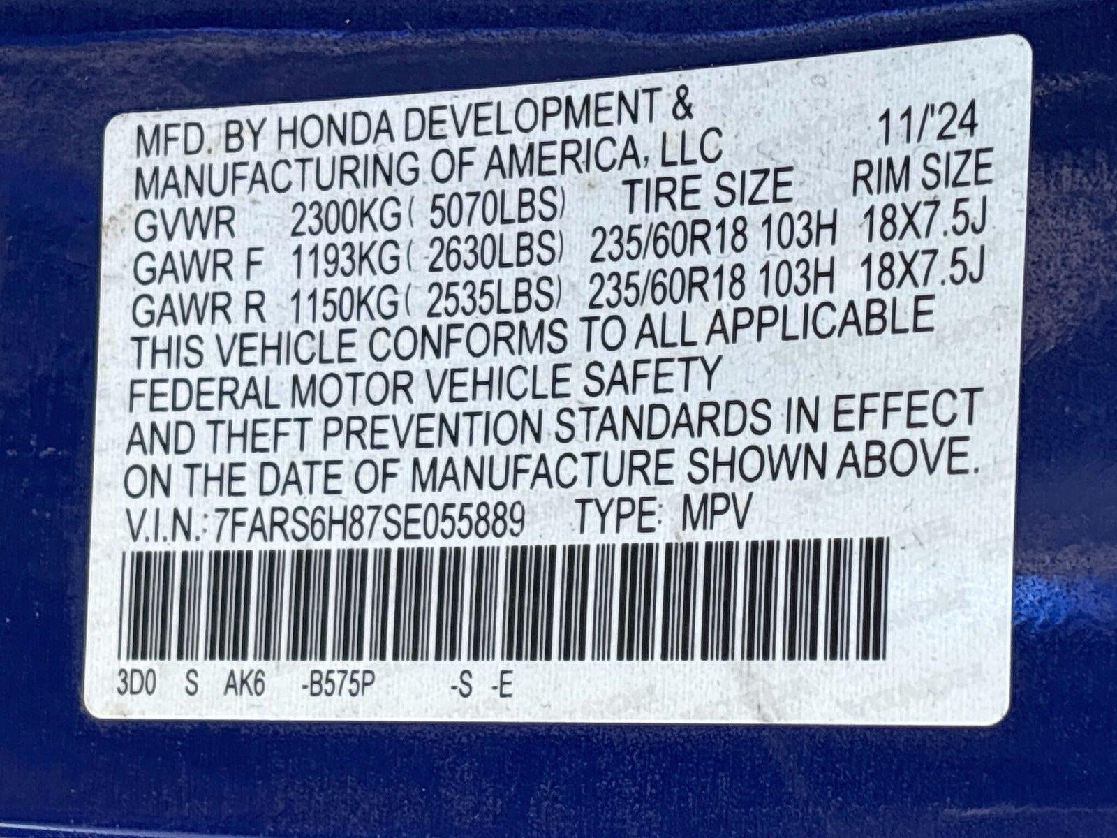 2025 Honda Cr-V Hybrid Sport-L