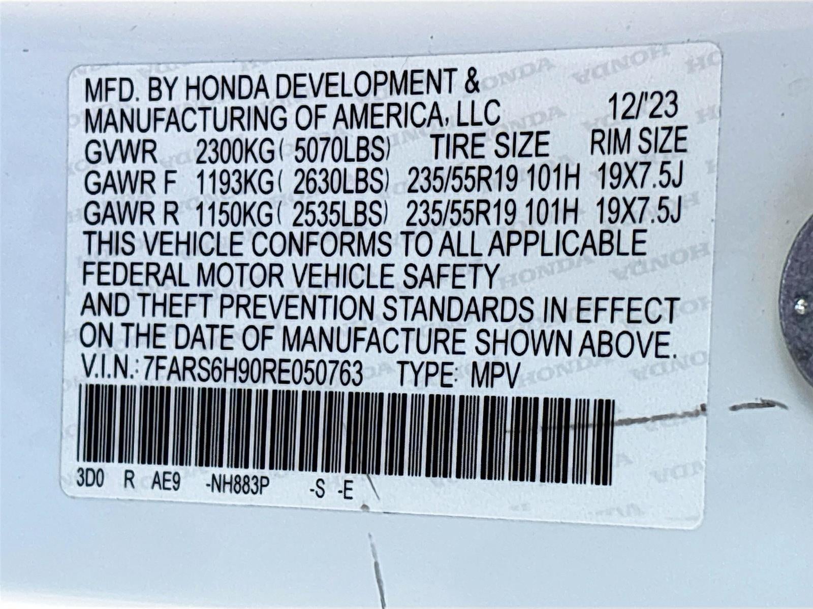 2024 Honda CR-V Hybrid Sport Touring