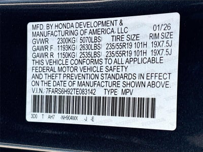 2026 Honda CR-V Hybrid Sport Touring