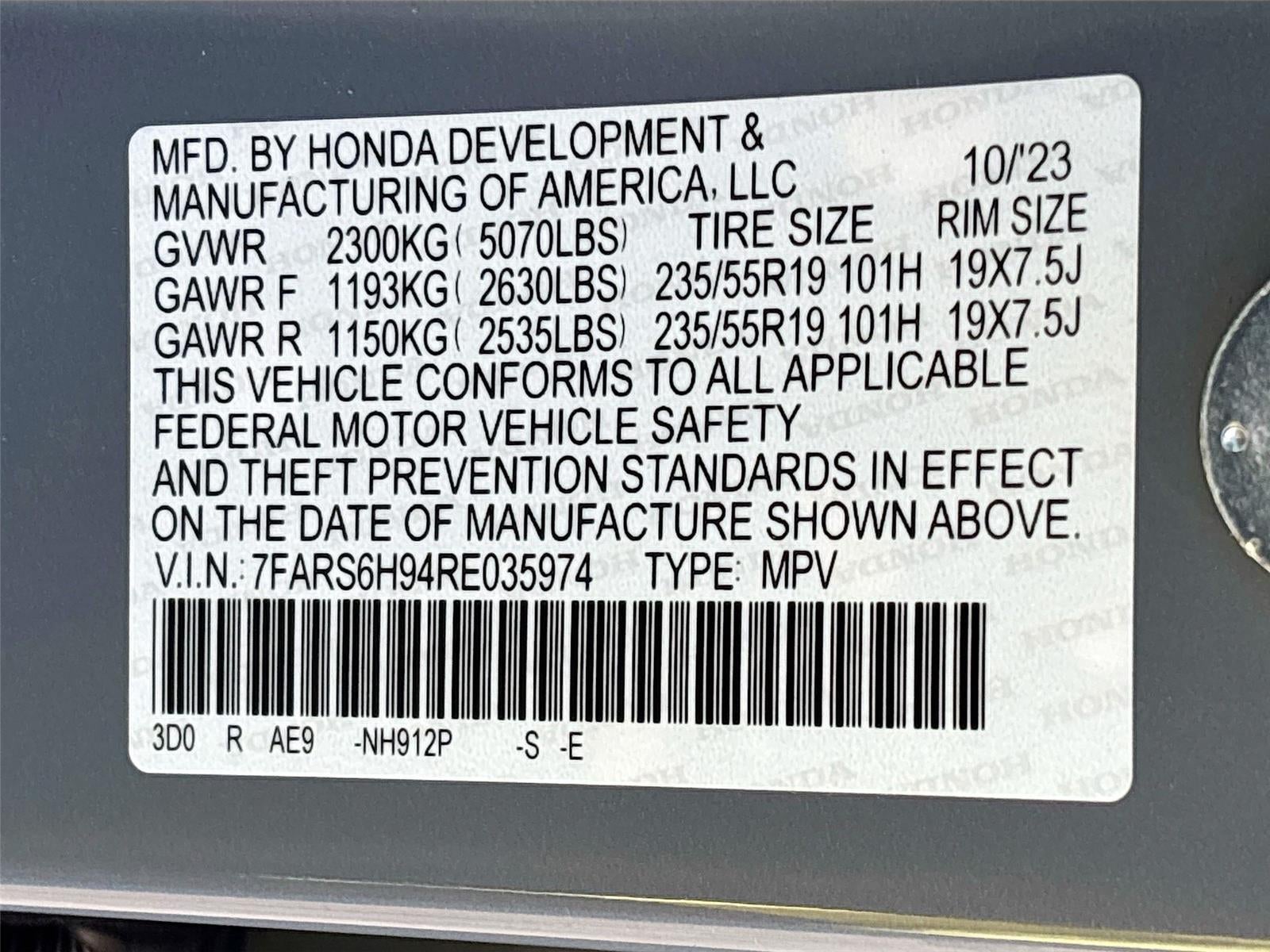 2024 Honda CR-V Hybrid Sport Touring