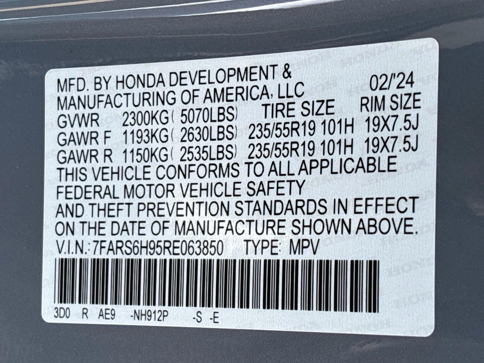 2024 Honda CR-V Hybrid Sport Touring