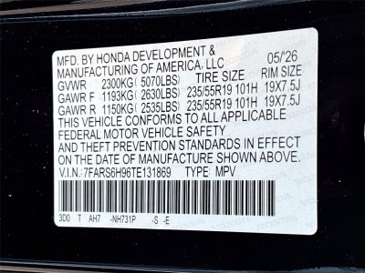 2026 Honda CR-V Hybrid Sport Touring