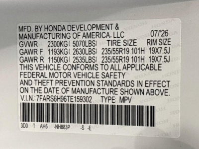 2026 Honda Cr-V Hybrid Sport Touring