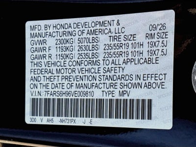 2027 Honda CR-V Hybrid Sport Touring