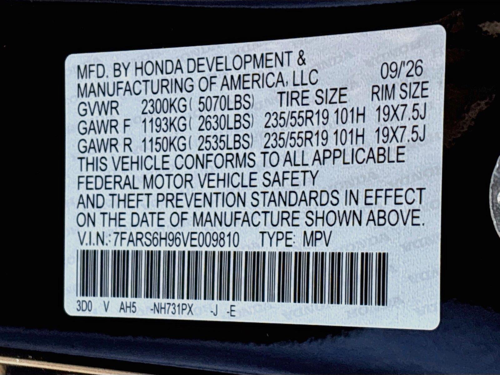 2027 Honda CR-V Hybrid Sport Touring