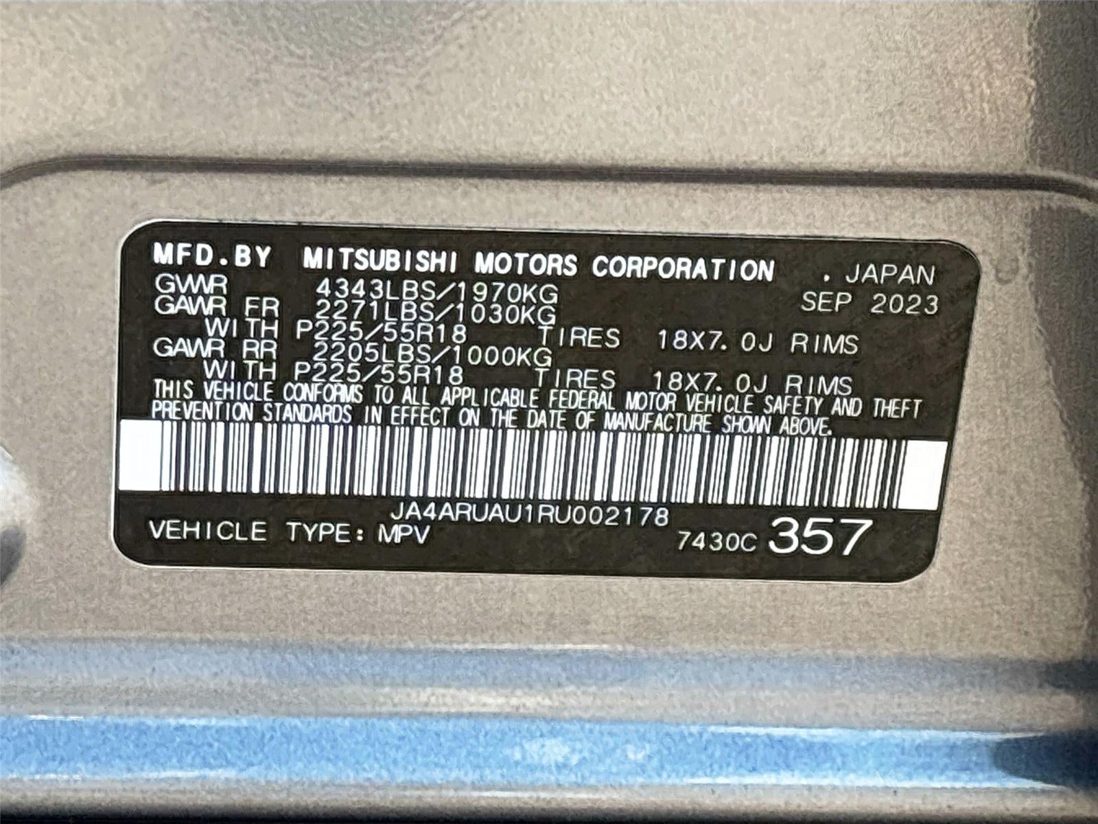 2024 Mitsubishi Outlander Sport SE