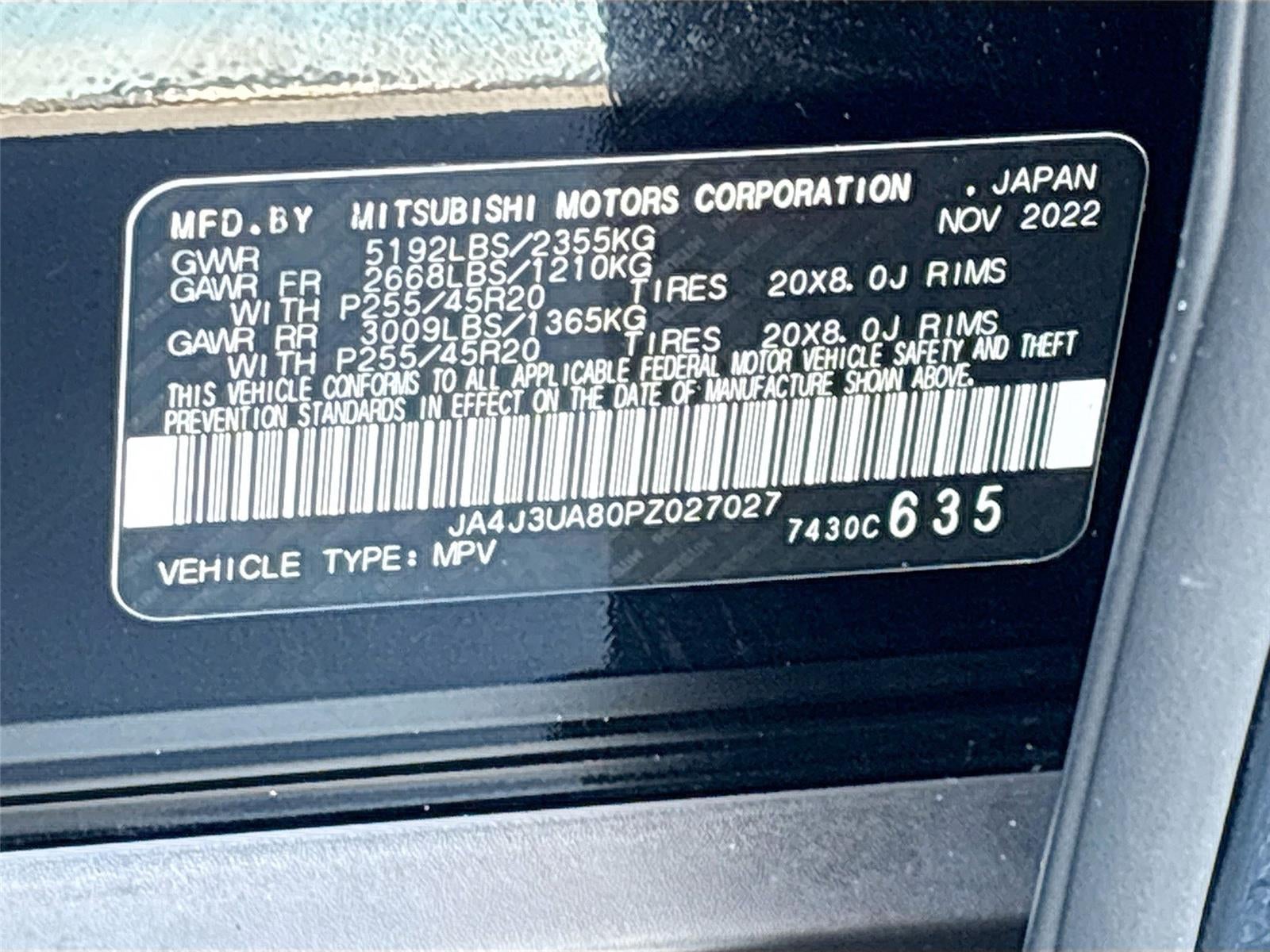 2023 Mitsubishi Outlander SE Black Edition