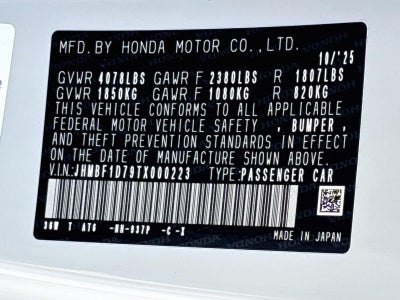 2026 Honda Prelude 2-Tone