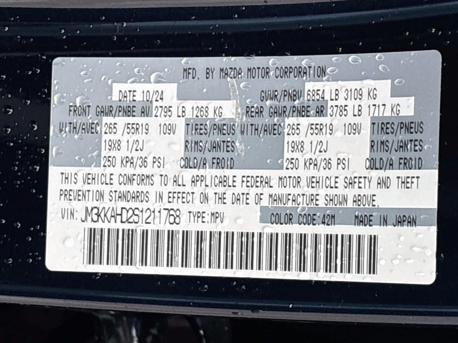 2025 Mazda Mazda CX-90 Select Package