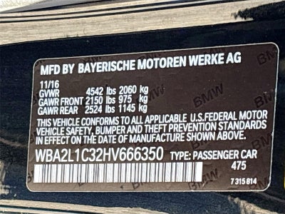 2017 BMW 2 Series M240i