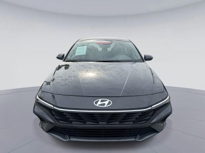 2025 Hyundai Elantra Hybrid Blue