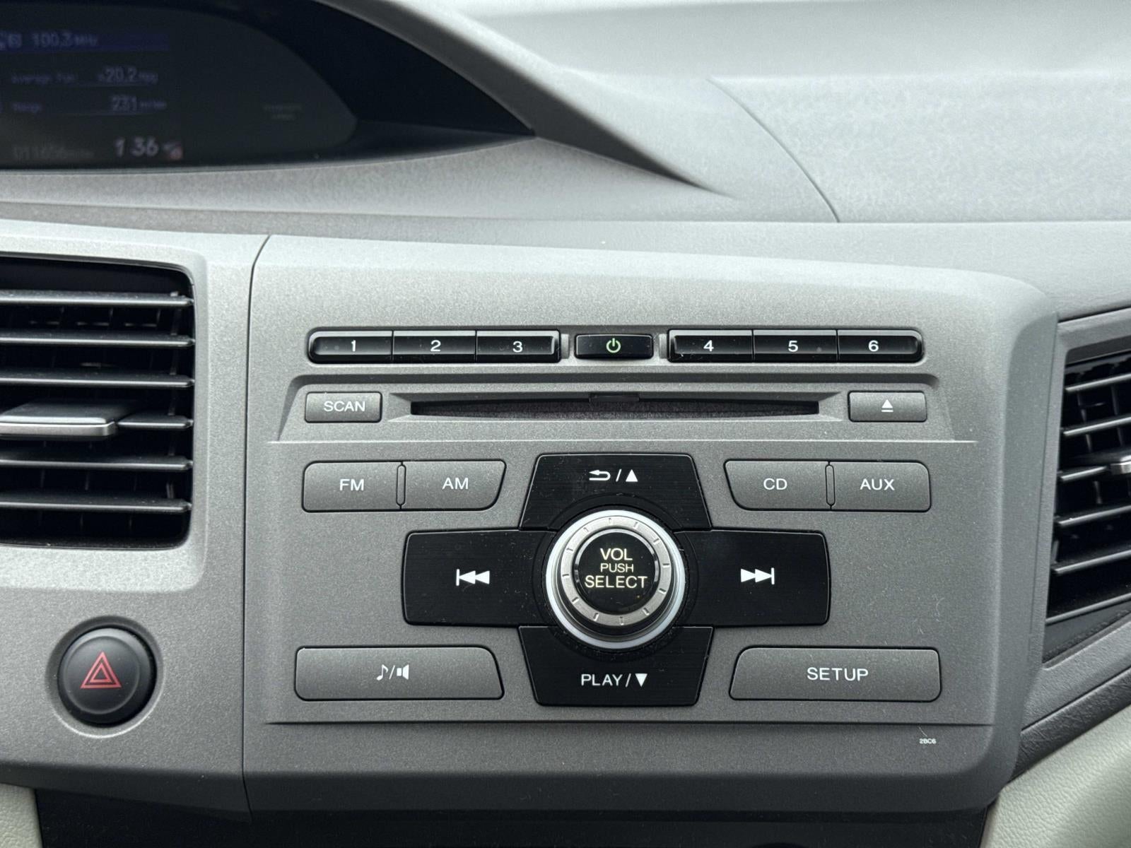 2012 Honda Civic Sdn LX