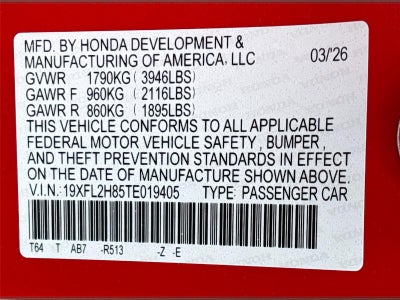 2026 Honda Civic Sport