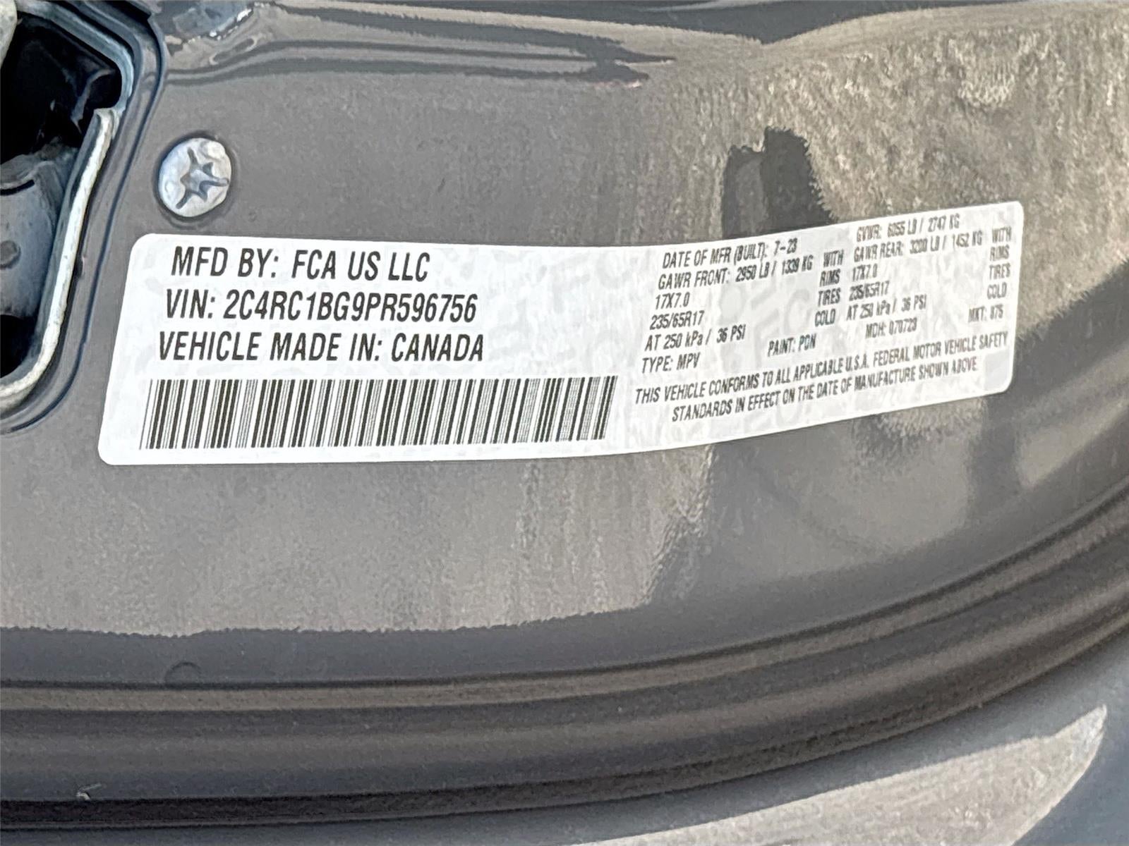 2023 Chrysler Pacifica Touring L