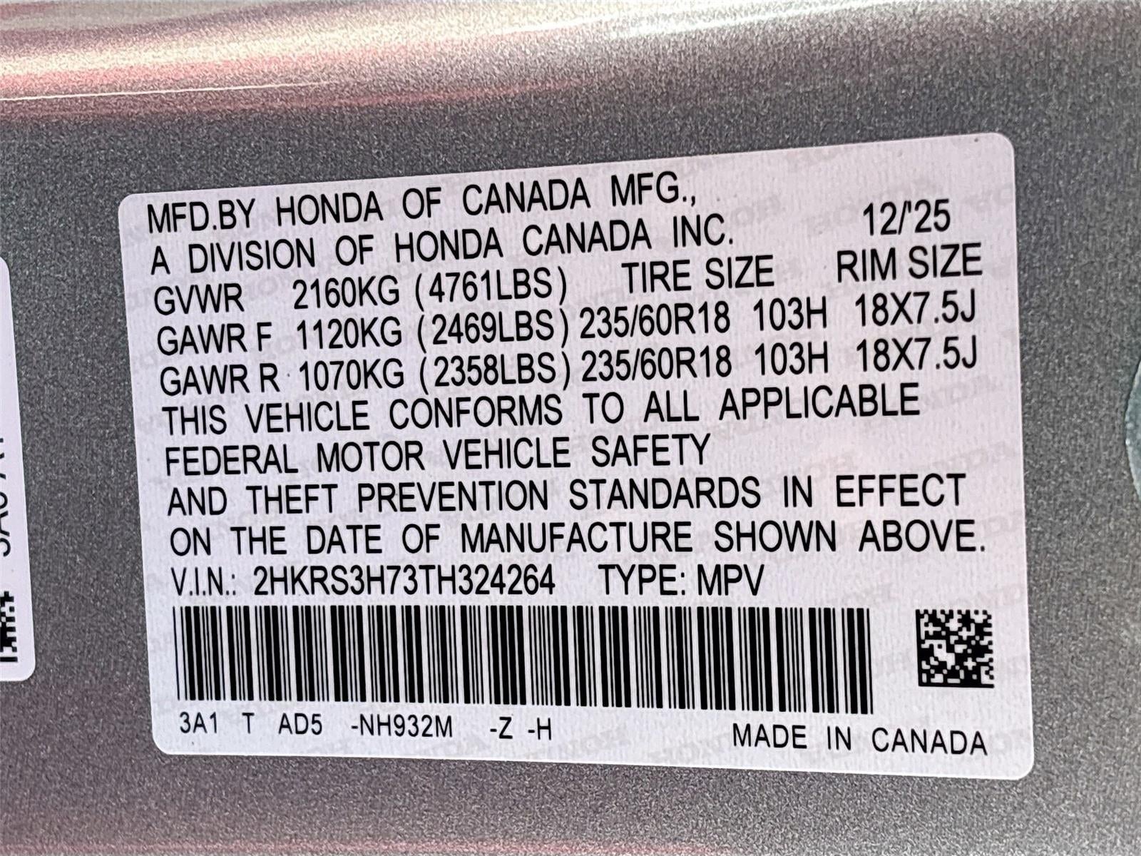 2026 Honda CR-V EX-L