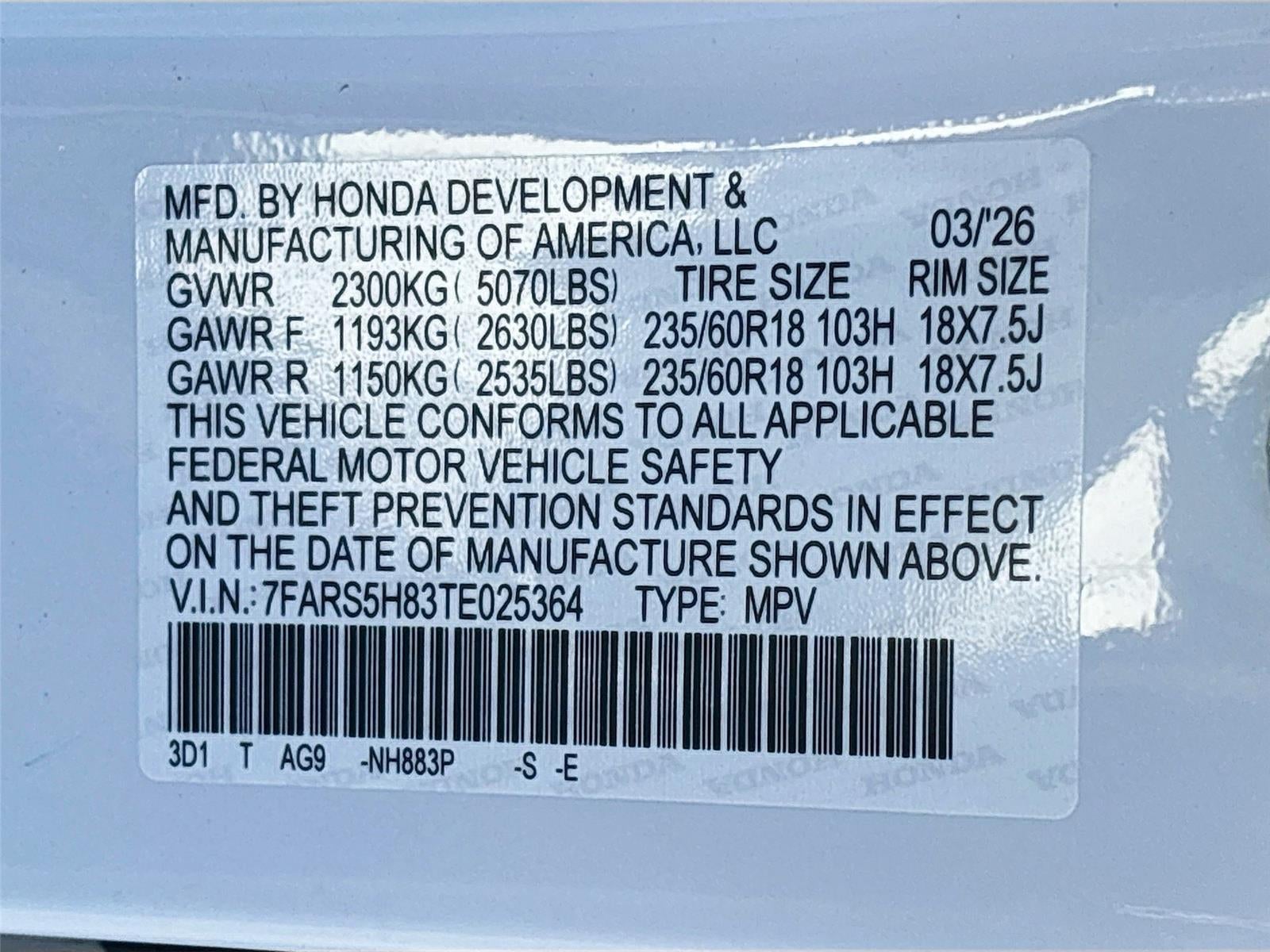 2026 Honda CR-V Hybrid Sport-L