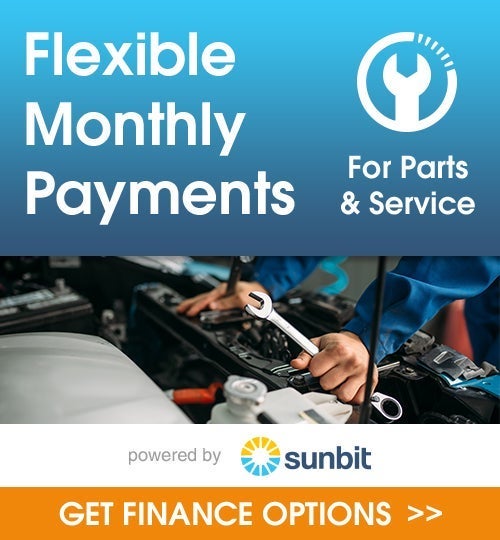 finance options for parts and service