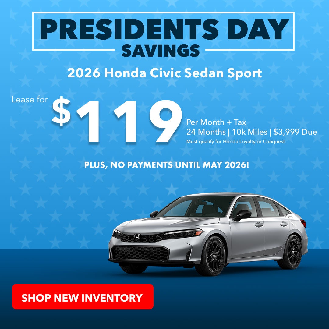 2026 Honda Civic Sedan Sport