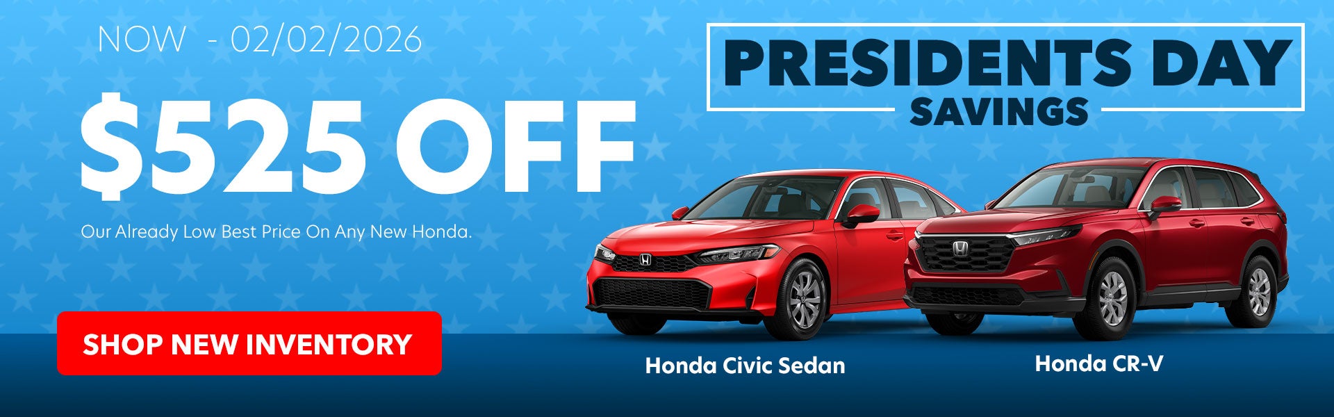 Presidents Day Savings