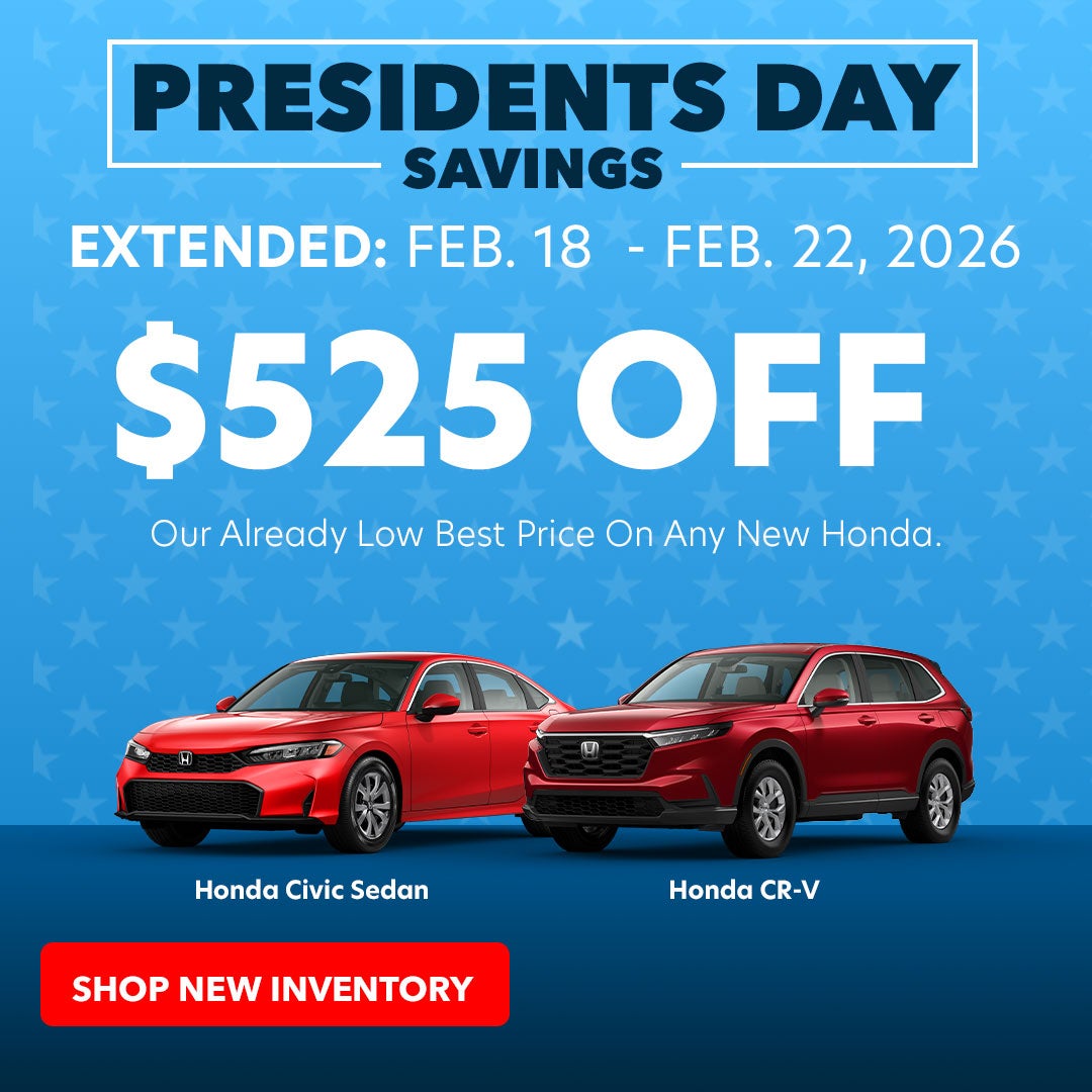 Presidents Day Savings