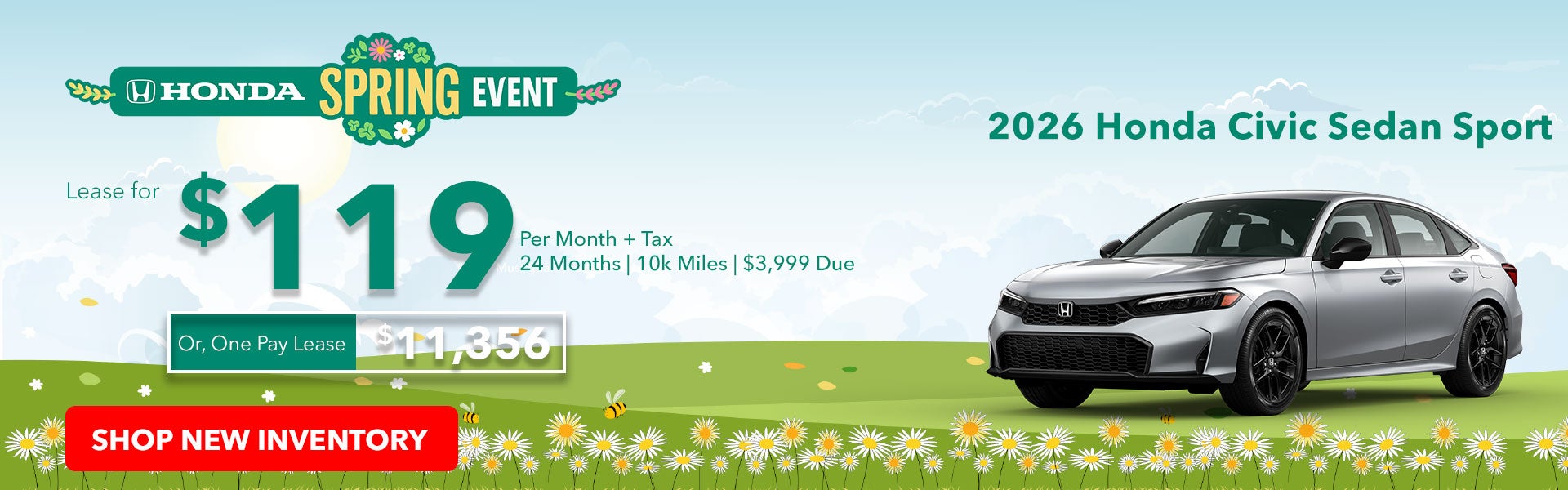 2026 Honda Civic Sedan Sport