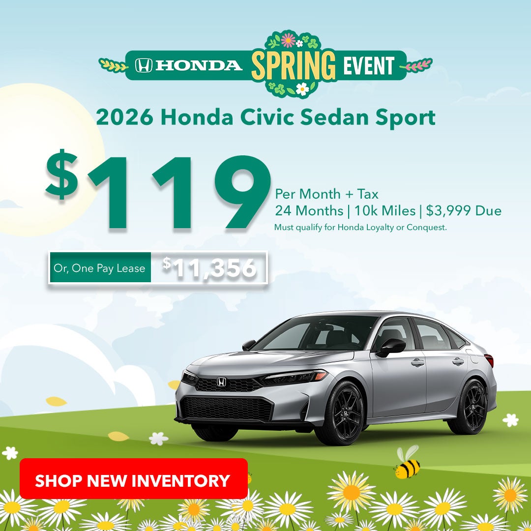 2026 Honda Civic Sedan Sport