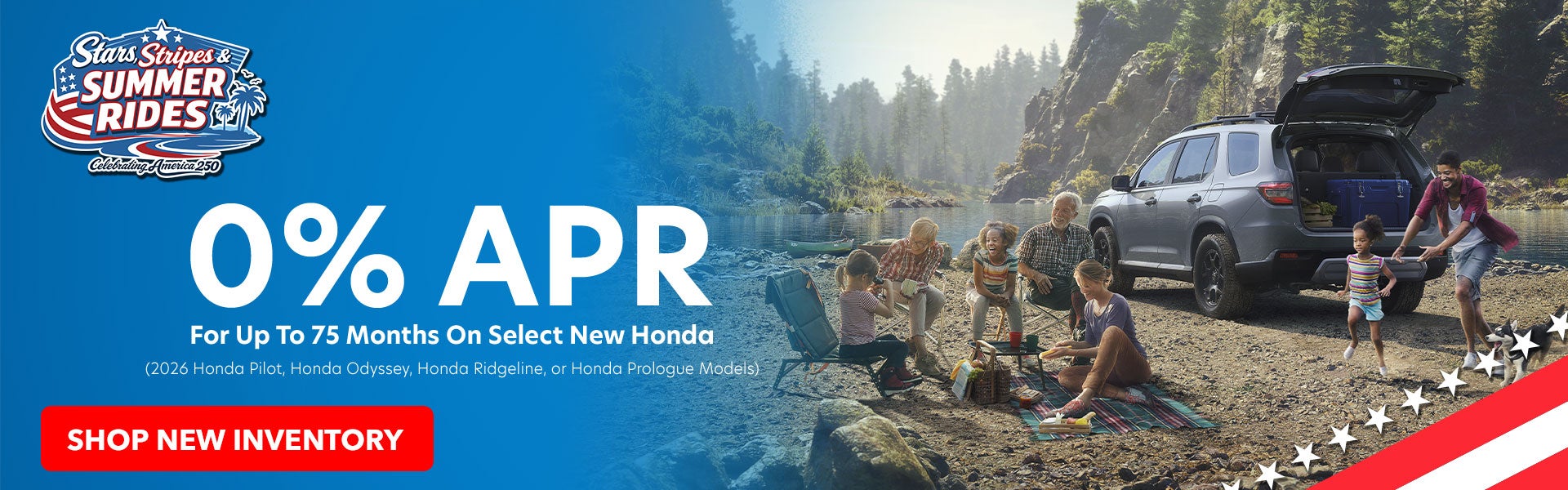 0% APR for up to 75 months