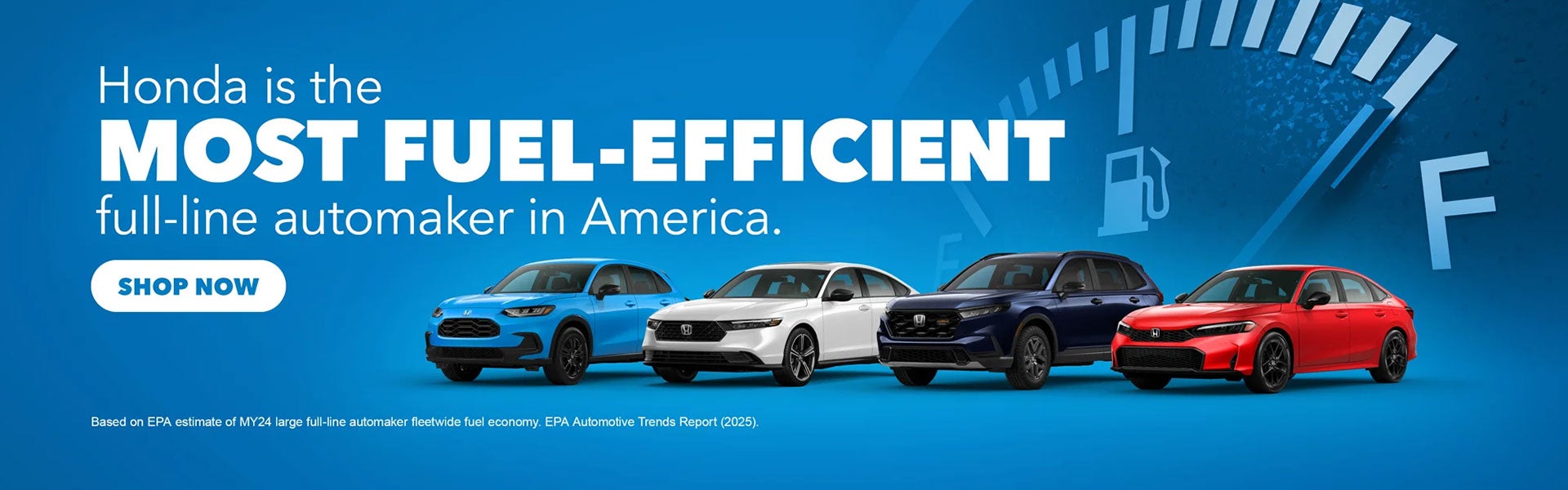 Honda - Most Fuel-Efficient full-line automaker in America
