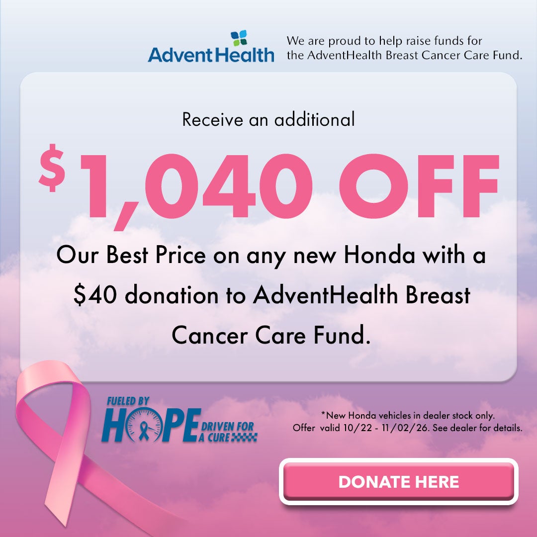 Get $1,040 off our best price with a $40 donation