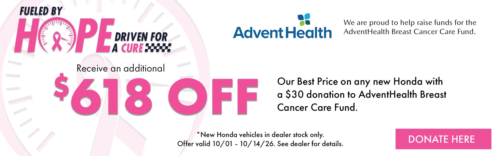 Get $618 off our best price with a $30 donation